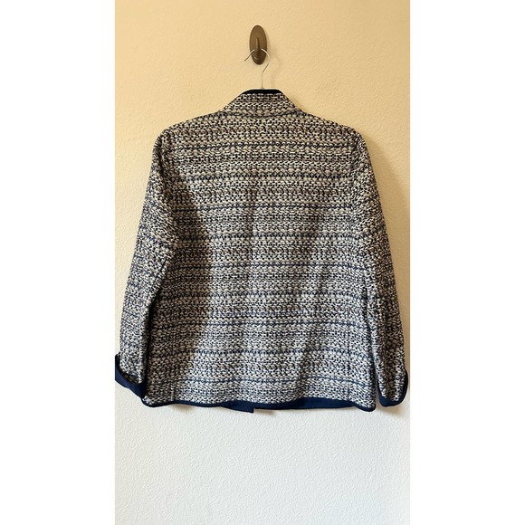 Lafayette 148 Branson Stand Collar Tweed Jacket Sz. M - Picture 10 of 11